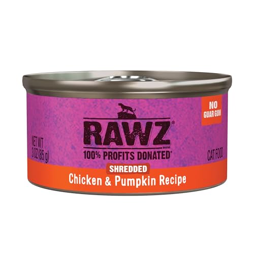Rawz Shredded Meat Canned Cat Food