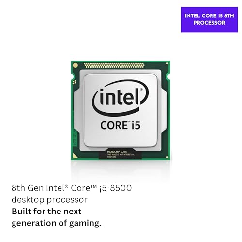 Image of Core i5 8th Generation, 9M Cache, up to 4.00GHz 8th gen Processor for LGA1151 Socket with (No Heatsink Metal & No Fan)
