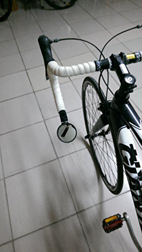 Hafny Bar End Bike Mirror, Hd, Blast-Resistant, Glass Mirror, Hf-Mr090, Hf-M951-Fr03, Hf-M952-Fr03 (Silver Glass, 60Mm) #TOP3