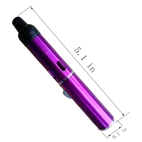 Encendedor antorcha multifuncional 2 unidades morado miniatura 2