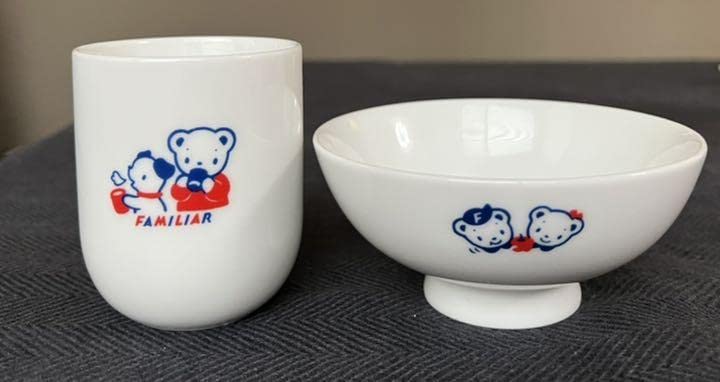 familiar ノベルティ マグカップ&お皿セット 【公式通販】