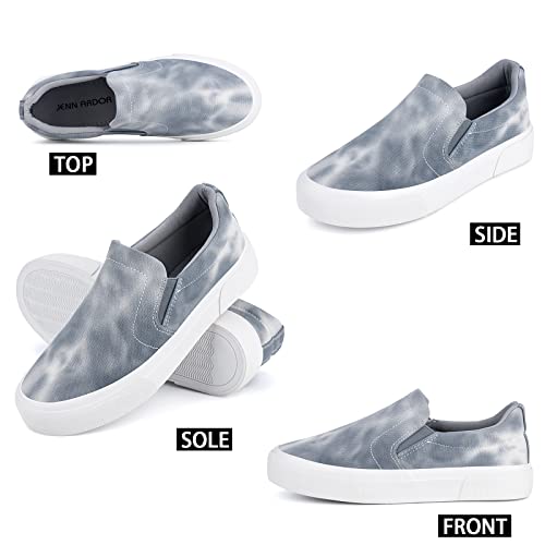 Image of JENN ARDOR Slip On Sneakers Women Comfortable Walking Slip On Shoes Women Memory Foam Womens Fashion Loafers for Women Casual Shoes for Women Flats