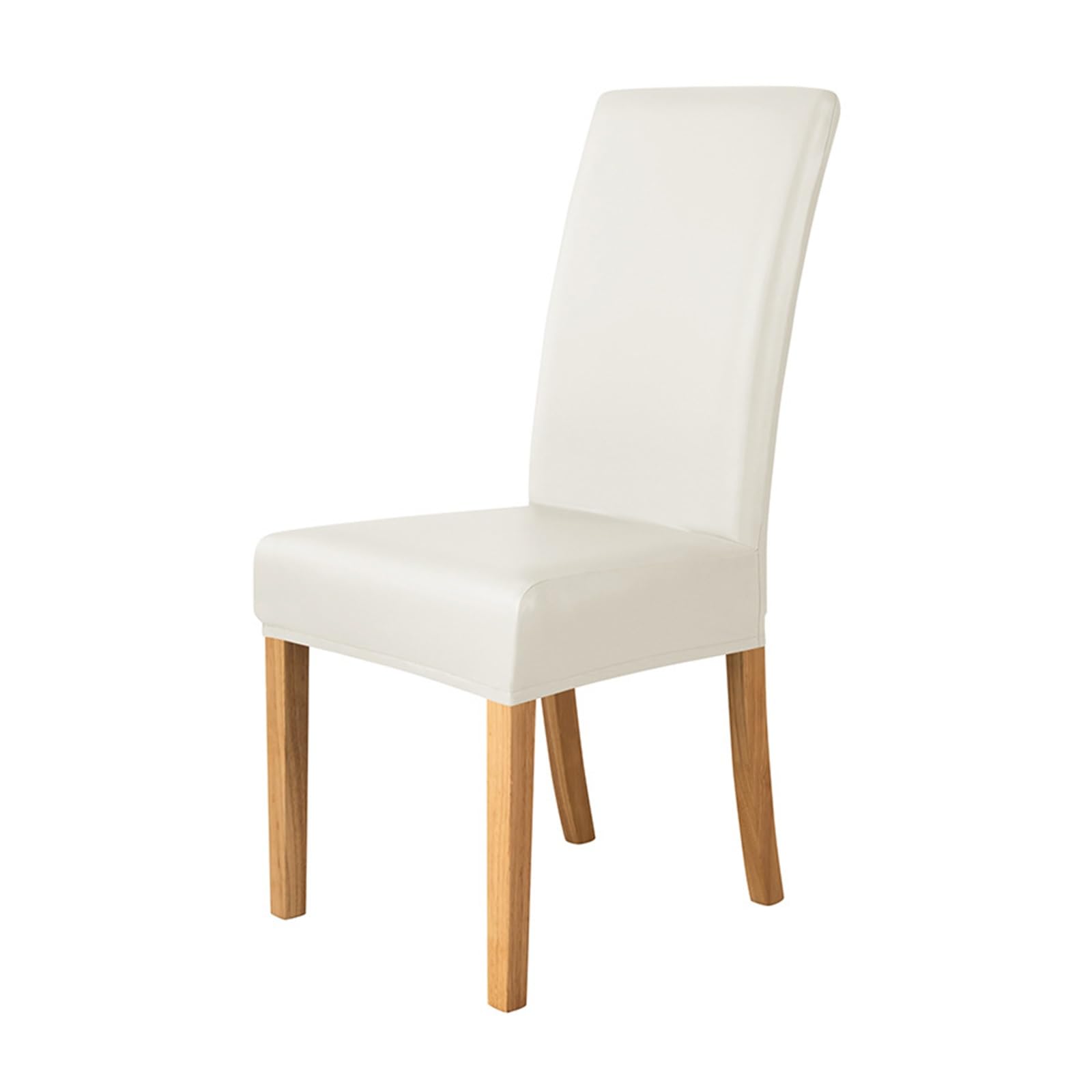 Housses de chaises de Salle à Manger Extensibles, imperméables, en Cuir PU