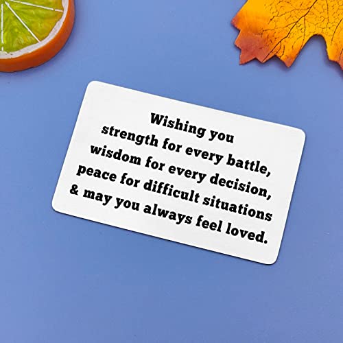 Inspirational Gifts for Men Christian Gifts Religious Gifts Engraved Wallet Insert Card Encouragement Gifts Graduation Gift Card Birthday Card Christmas Christianity Prayer Gifts for Him and Her3