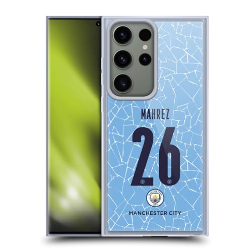 Carcasa de gel suave para Samsung Galaxy S23 Ultra del Manchester City