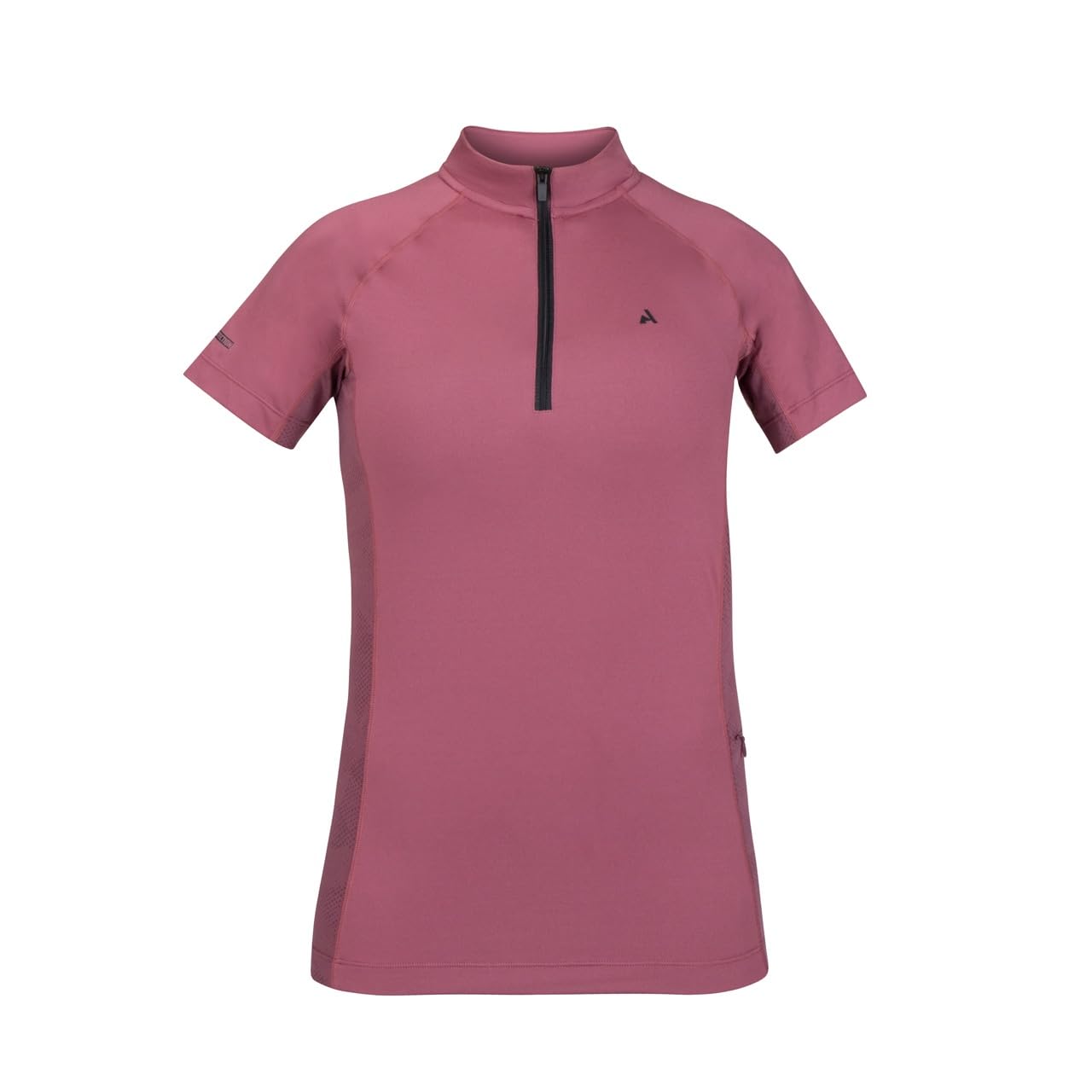 Shires Aubrion React Womens Short Sleeve Base Layer - Mauve Large
