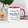 CafePress Play Viola Mug Mugs 11 oz (325 ml) Ceramic Coffee Mug #3