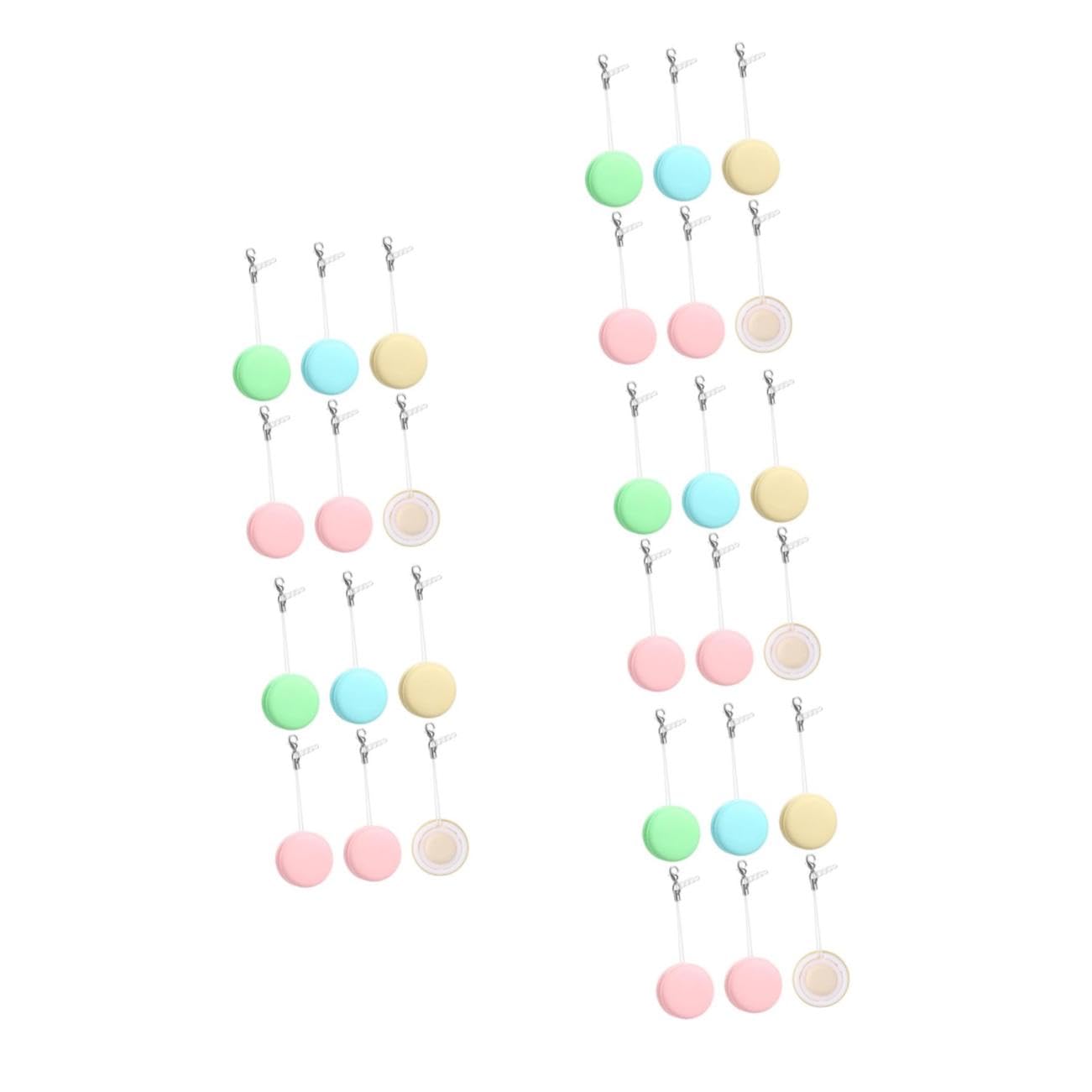 BESTYASH 5 Set Tergicristallo Del Telefono Occhio Tergicristalli Panni Per La Pulizia Degli Occhiali Chiaro Salviette Per Schermo Per L'elettronica Pp+silicone Colore Casuale 6 Pezzi * 5