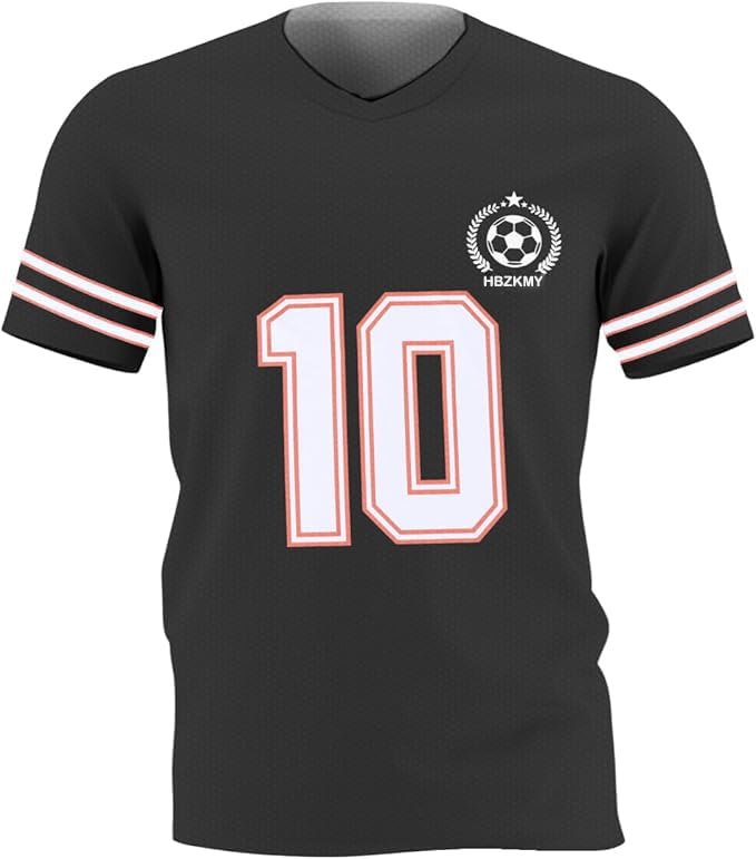 Men’s Soccer Training Moisture-Wicking Jersey