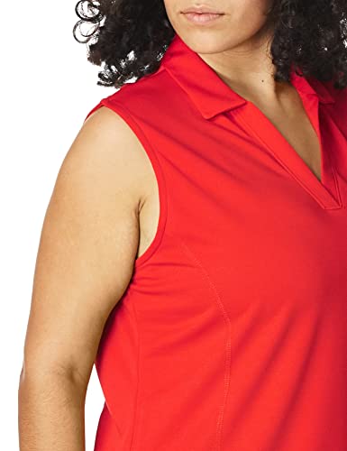 Image of PGA Tour Women's Petite Airflux Sleeveless Polos