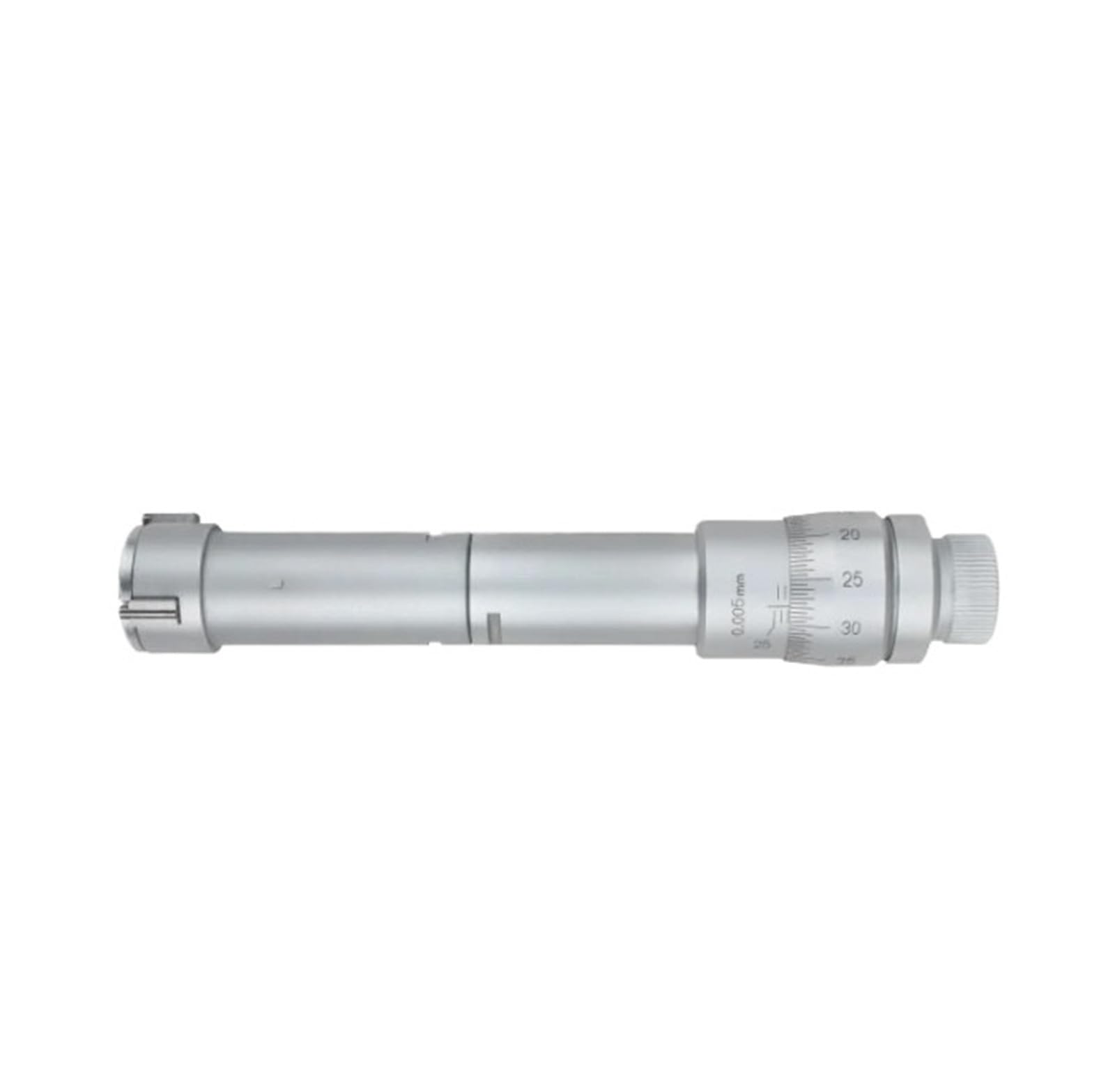 Micrómetro de medición interna de tres puntos con apertura de 6-8 mm.