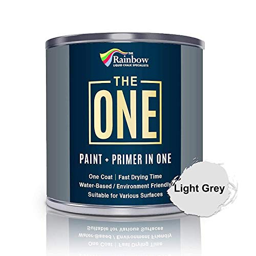 The ONE Paint - Light Grey - 1 Liter - MATTE Finish, Multi