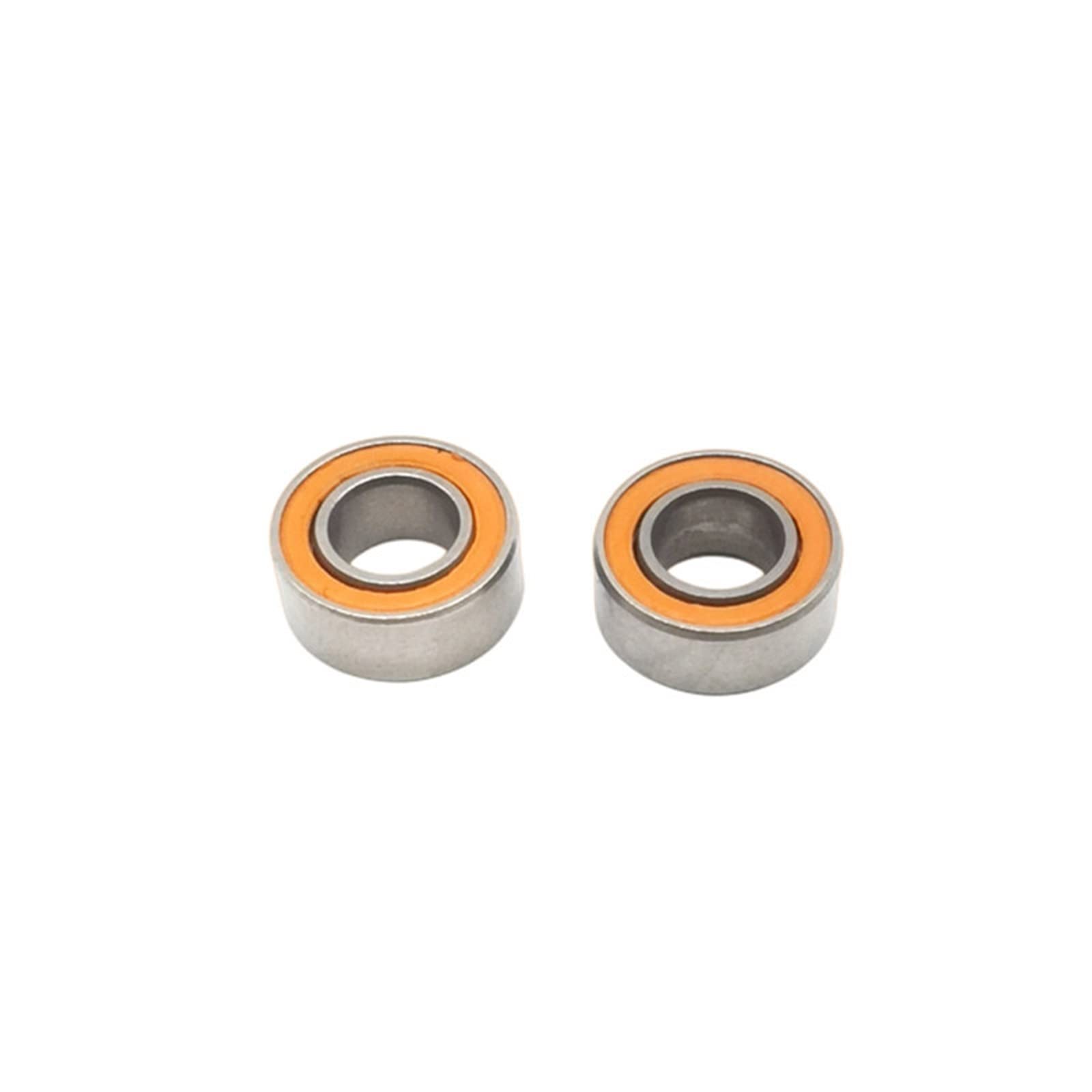 BIVOO Rodamiento de cerámica 5X11X4mm SMR115 2RS CB ABEC7 5x11x4 Bola híbrida de Acero Inoxidable Sin Grasa Torneado rápido