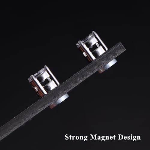 FIBO STEEL 6 Pairs Magnetic Stud Earrings for Men Women Stainless Steel CZ Unisex Magnet Earrings Set Hypoallergenic Non-Piercing Clip On Earrings Fake Earrings Jewelry Silver Gold Black 5-8MM3