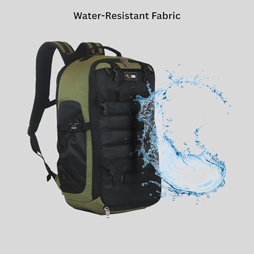 Image of Ligo Water Resistant Hammer Travel Laptop Bag | Motorcycle Backpack Bag for Men | Riding Backpack for Men and Women