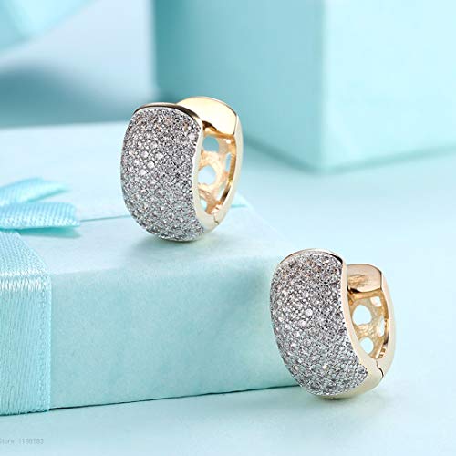 Zircon Plated Drop Earrings (CT-ERG-45109)