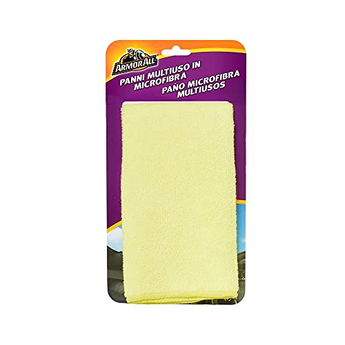 Armor All Paño de Microfibra Multiuso - Limpieza Eficaz y Profesional para Todas Las Superficies, Óptimo para Vinilo, Goma y Plástico
