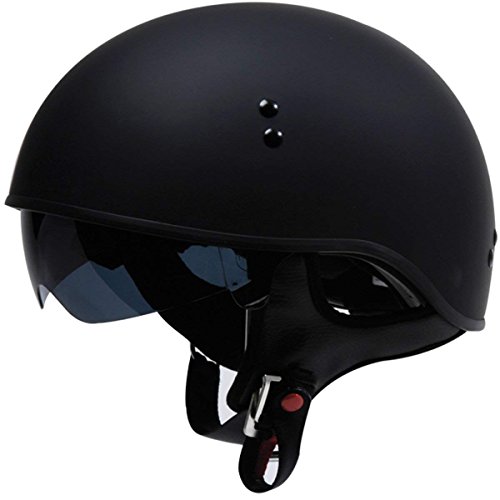 TORC T55 Spec-Op Half Helmet (Flat Black, X-Large)