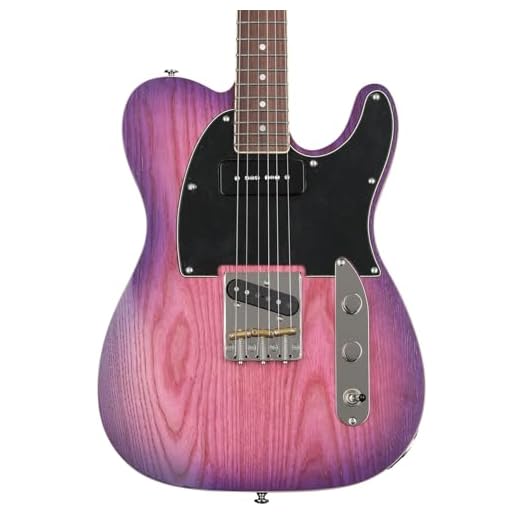 Schecter Perla especial PT Purple Burst