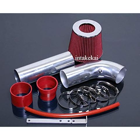 INTAKE KAI PERFORMAN AIR INTAKE KIT FIT FOR 2005-2010 DODGE CHARGER MAGNUM CHRYSLER 300 2.7 2.7L V6 ENGINE (RED) Cover