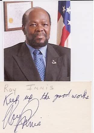 Amazon.com: Conservative Civil Rights Leader Roy Innis : Collectibles ...