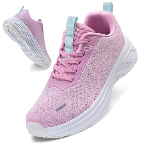 Image of Wide Toe Box Shoes Women Sneakers Extra Wide Width Arch Support Non-Slip Tennis Athletic Ultralight Running Shoes for Women Walking Diabetic Plantar Fasciitis Footwear 6-12