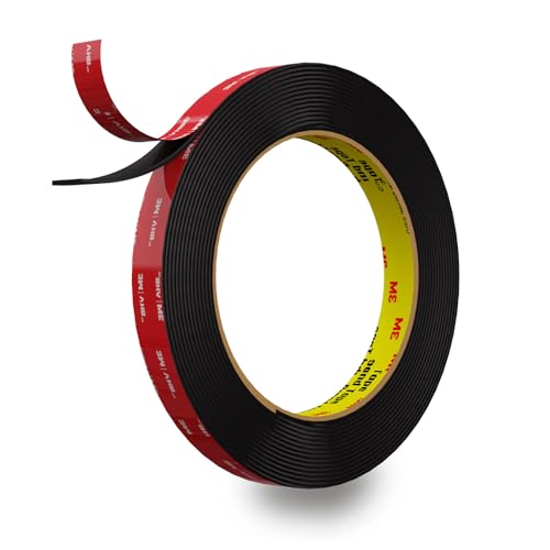 InTrans Cinta adhesiva de doble cara extrafuerte, 300 x 1 x 0,11 cm, cinta adhesiva de montaje de doble cara, tiras adecuadas para coches, luces LED, decoración del hogar y la oficina