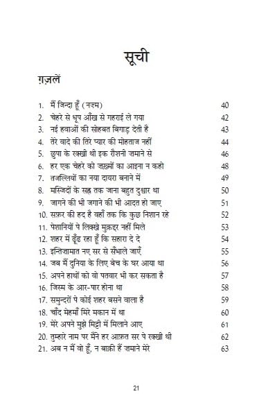 Image of Mai Zinda Hoon (The Entire Collection of Rahat Indori's Poetry) (Hindi)