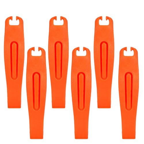 Goldomt Bike Tire Levers 6-Pack,Ultra-Strong Nylon Tire Changing Tool for Repairing Bike Tubes,Compatible with Road,E-Bike,Gravel & Mountain Tires