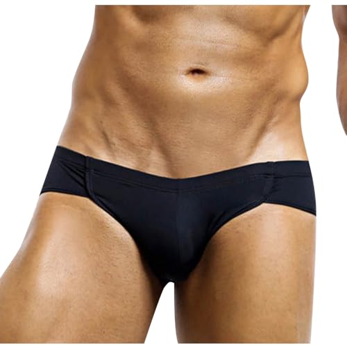Low Rise Briefs for Men Stretch Breathable Lightweight Soft Underwear Solid Panties Comfortable Fit Underpants 20252