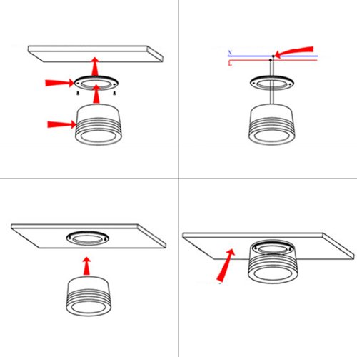Brightsky COB LED Lamp Surface Mounted Ceiling
