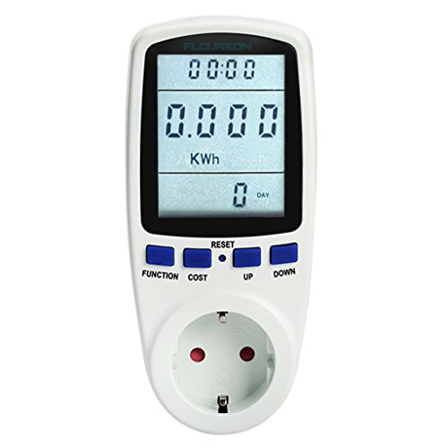 Floureon 230VAC Power Meter Misuratore dei Costi