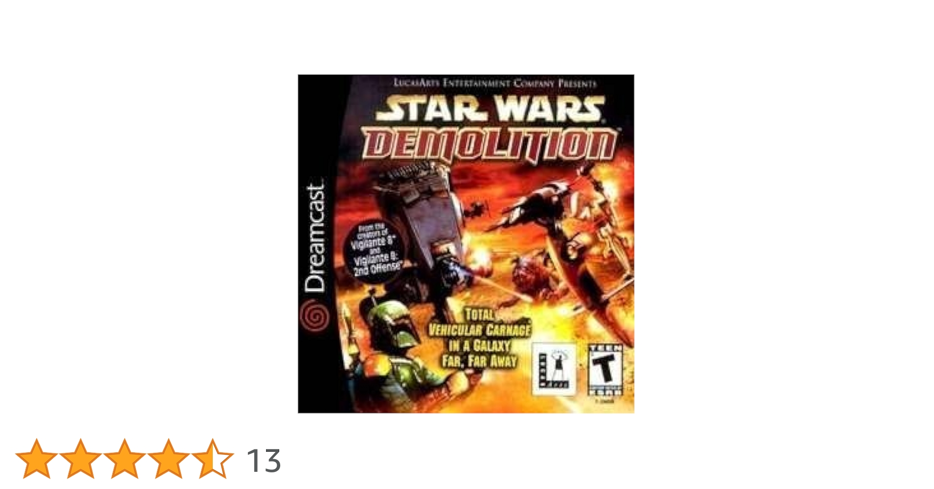 SEGA - DC★STAR WARS DEMOLITION 海外版★箱付・説明書付・ソフト付 Amazon | Star Wars: Demolition / Game | ドリームキャスト