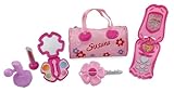 Little Princess Fashion Beauty Set for Girls with Pink Purse, Cell Phone & Accessories