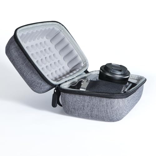 Maleta rígida para cámara Fujifilm X-T30 y X-T50 gris miniatura 2