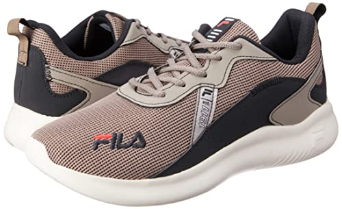 Tênis Fila Shine, Masculino, Oliva/Preto/Vermelho, 41