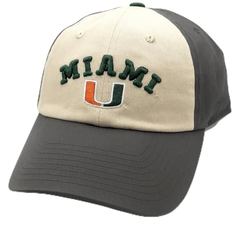 Gorra ajustable Miami Hurricanes bordada miniatura 1