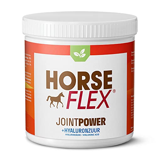 HorseFlex JointPower mit Hyaluronsäure für Pferde zur Unterstützung der Gelenke, Sehnen, Bänder, Knorpel und die Synovia (Gelenkflüssigkeit) - 1000 Gramm Cover