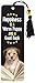 Happiness Is a Warm Puppy and a Good Book Beaded Bookmark