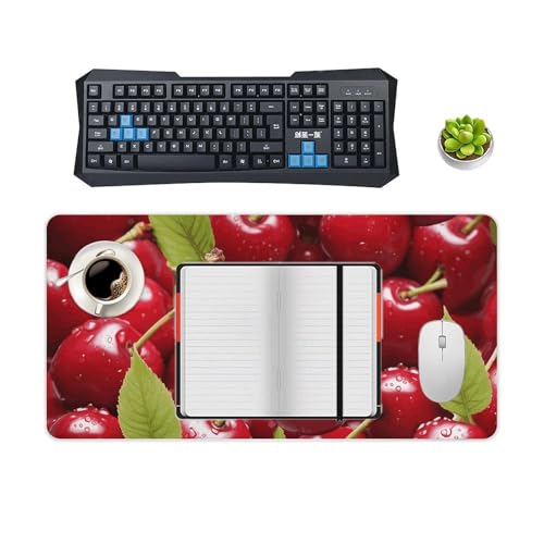 Desk Pad Protector 60x30 cm Blanco Base Antideslizante miniatura 4