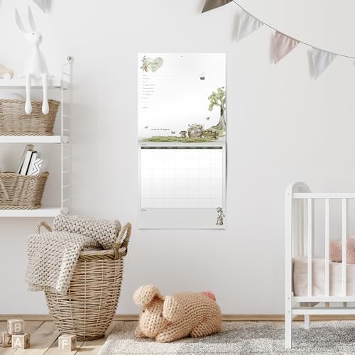 Baby's First Year Memory & 1st Year Calendar with 100 Stickers | Baby's First Year Calendar With Stickers & 1st Year Calendars, Baby Tracker