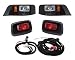 Premium EZGO TXT Golf Cart Headlight - Led Tail Light Kit