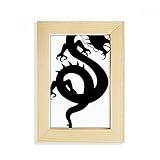 Classification: cadre DIYthinker Dragon Silhouette Chine Motif Chinois de Bureau en Bois Cadre Photo Art Peinture 5X7 Pouces Convient 10.2 x 15.2cm (4 x 6 Pouces) Photos Multicolor