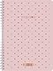 BRUNNEN Schülerkalender Style (2025/2026) Pretty Pink, 2 Seiten = 1 Woche, A5, 160 Seiten, rosa