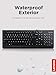 Lenovo 300 USB Keyboard, Wired, Adjustable Tilt, Ergonomic, Windows 7/8/10, GX30M39655, Black
