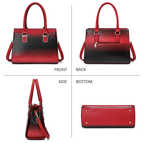 Ljoseind Women’s Handbags Designer Satchel Purse Structured Shoulder Bags Work Top Handle Bags Totes #TOP1