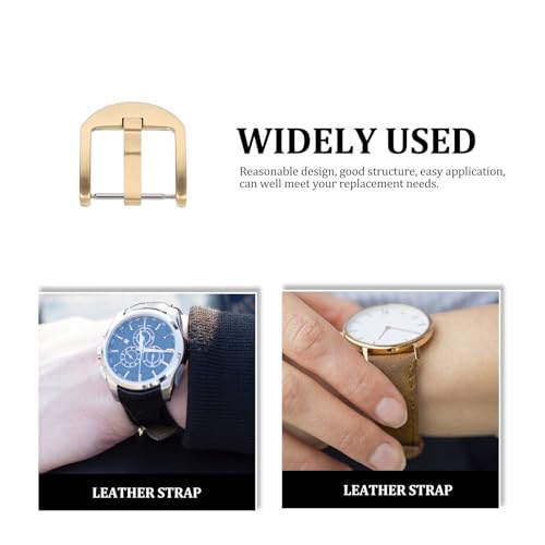 Hebilla para correa de reloj duradera en cobre sólido con un acabado decorativo premium 3