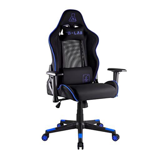 The G-Lab K-Seat Oxygen Xl Azul Silla Gaming, Acero Aleado, X-Large The G-Lab K-Seat Oxygen Xl Azul Silla Gaming, Acero Aleado, X-Large