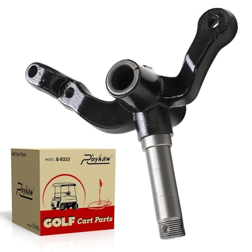 Roykaw EZGO TXT Spindle Assembly for 2001-up Gas and Electric Golf Cart Models, Passenger Side, Replaces OEM # 70942-G02