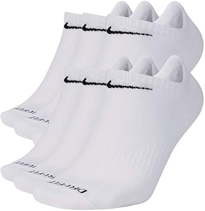 Nike Everyday Plus Lightweight No-Show Socks (6 Pair)